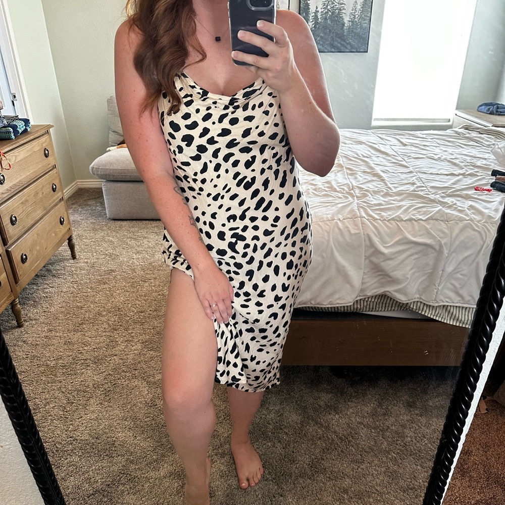Vici animal print dress